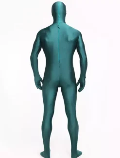 Morph Suit Green Zentai Suit Full Body Lycra Spandex Bodysuit
