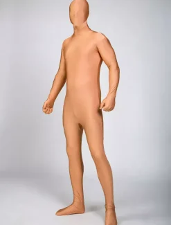 Morph Suit Nude Color Lycra Spandex Fabric Zentai Suit Unisex Full body Suit