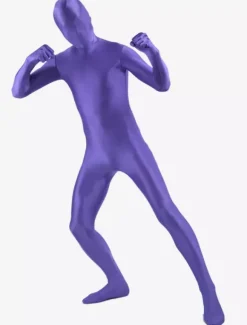 Morph Suit Purple Lycra Spandex Zentai Suit