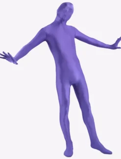 Morph Suit Purple Lycra Spandex Zentai Suit