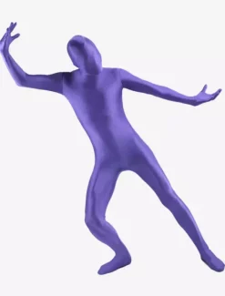 Morph Suit Purple Lycra Spandex Zentai Suit