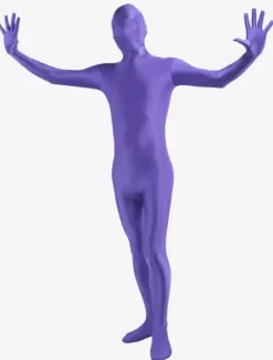 Morph Suit Purple Lycra Spandex Zentai Suit