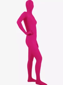 Morph Suit Unisex Fushcia Lycra Spandex Zentai Suit