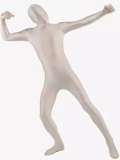 Morph Suit Unisex Milk White Lycra Spandex Zentai Suit