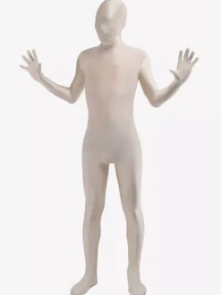 Morph Suit Unisex Milk White Lycra Spandex Zentai Suit
