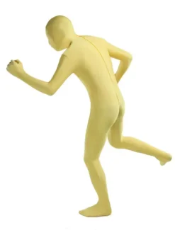 Morph Suit Yellow Lycra Spandex fabric Zentai Suit Unisex Full Body Suit