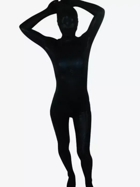 Morph Suit Black Lycra Spandex Zentai Suit