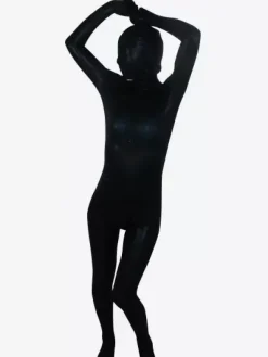 Morph Suit Black Lycra Spandex Zentai Suit