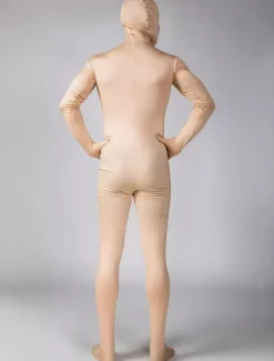 Morph Suit Fleshcolor Lycra Spandex Fabric Zentai Suit Unisex Full Body Suit
