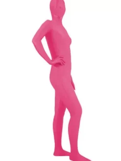 Morph Suit Fuchsia Lycra Spandex Fabric Zentai Suit Unisex Full Body Suit