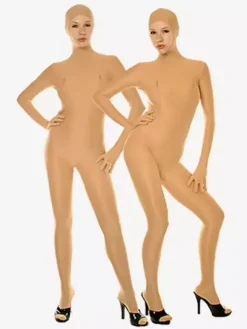 Morph Suit Lycra Spandex Catsuit Skin Color Bodysuit Morphsuit