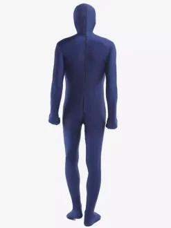 Morph Suit Navy Blue Lycra Spandex Fabric Zentai Suit Unisex Full Body Suit