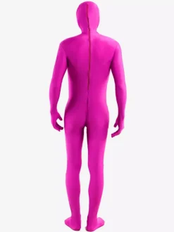 Morph Suit Purple Lycra Spandex Fabric Zentai Suit Unisex Full Body Suit