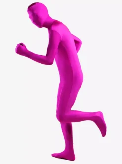 Morph Suit Purple Lycra Spandex Fabric Zentai Suit Unisex Full Body Suit