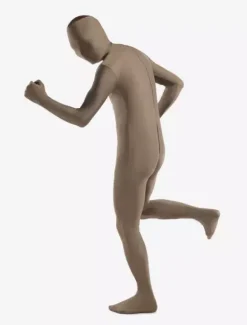 Morph Suit Tea Green Lycra Spandex Fabric Zentai Suit Unisex Full body Suit