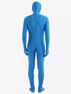 Morph Suit Unisex Blue Lycra Spandex Full Body Zentai Suit Morphsuits