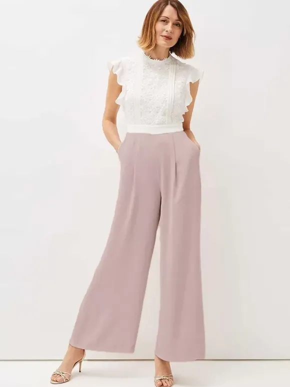 Mother Dress Jewel Neck Short Sleeves A-Line Lace Wedding Guest Dresses Free Customization