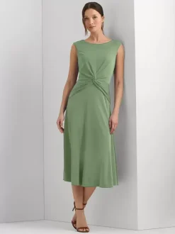 Mother Dress Jewel Neck Sleeveless Short Pleated Wedding Guest Dresses