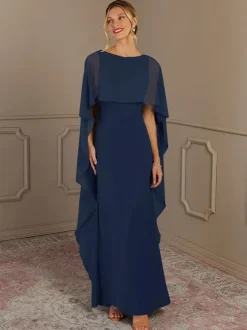 Mother Dress Jewel Neck Sleeveless A-Line Wedding Guest Dresses