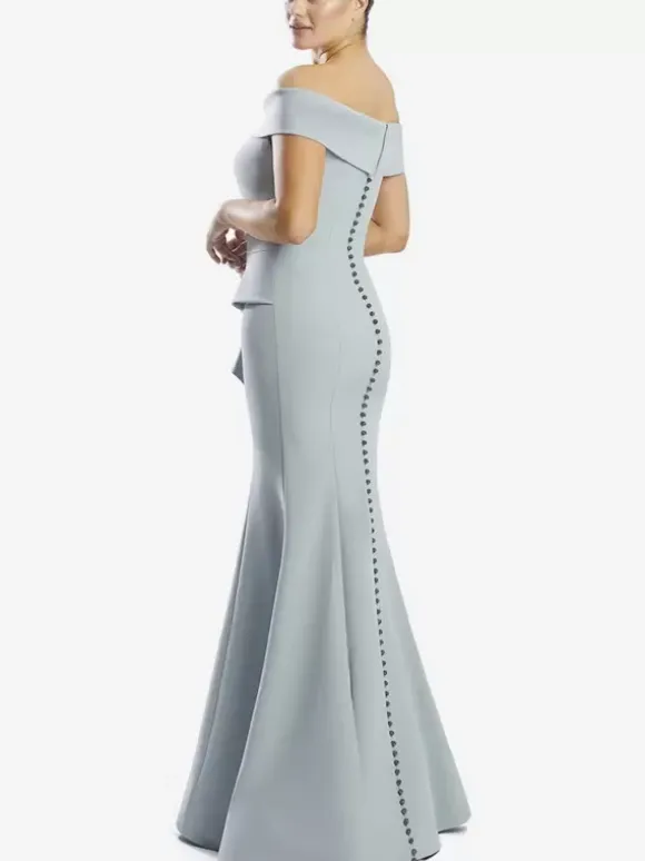 Mother Dress Off-The-Shoulder Sleeveless Mermaid Ruffles Wedding Guest Dresses