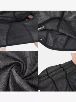 Motorcycle hood mask breathable sweat-absorbent ice silk windproof sunproof quick-drying and dirt-resistant
