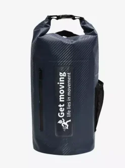 Multi-Color Waterproof Roll Top Dry Backpack With Front Zipper Pocket