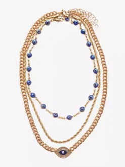 Necklace Metal 16 Inches & Under Vintage Geometric Layered Chain Alloy Daily Casual Adult's Girl's Jewelry