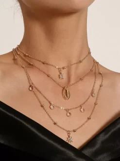 Necklace Metal Holiday Teen Girl's Women's Jewelry