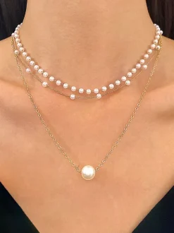 Necklace Metal Vintage Daily Casual Adult's Women's Jewelry