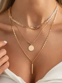 Necklace Metal Chic Daily Casual Adult's Girl's Jewelry
