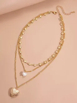 Necklace Metal 18-24 Inches Classic Irregular Multi-Chain Chain Daily Casual Adult's Girl's Jewelry