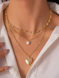 Necklace Metal 18-24 Inches Classic Irregular Multi-Chain Chain Daily Casual Adult's Girl's Jewelry