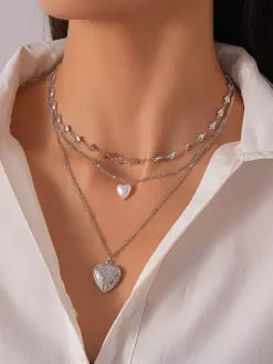 Necklace Metal 18-24 Inches Classic Irregular Multi-Chain Chain Daily Casual Adult's Girl's Jewelry