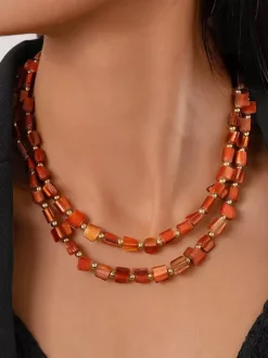Necklace Shell 18-24 Inches Euro-Style Irregular Link Chain Daily Casual Adult's Girl's Jewelry