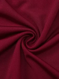 Night Out Dresses Burgundy Rhinestone Criss Cross Back Ruched Bodycon Mini Club Dress