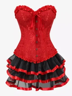 Night Out Dresses Corsets Burgundy Sleeveless Strapless Backless Summer Dress