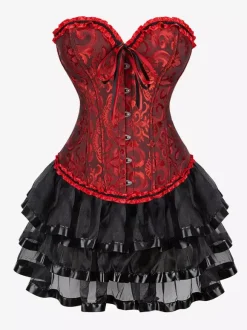 Night Out Dresses Corsets Burgundy Sleeveless Strapless Backless Summer Dress
