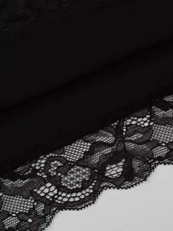 Night Out Dresses Wild Leopard Print Cami Slip Mini Lace Trim Strap Bodycon Night Chemise