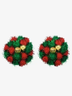 Nipple Cover Lingerie Indoor Sexy Christmas Pattern Bows Red Pasties