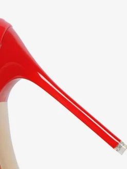 Nude High Heels Pointed Toe Slingback Pumps for Women