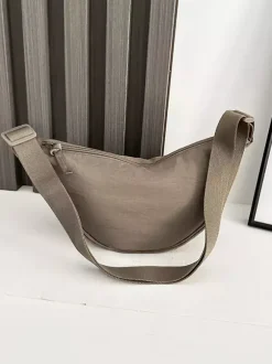 Nylon Crossbody Bag Crescent Shoulder Bag For Women 2026