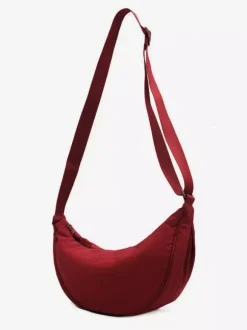 Nylon Crossbody Bag Crescent Shoulder Bag For Women 2026
