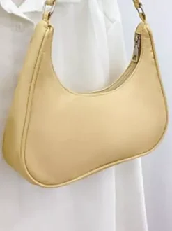 Nylon Underarm Bag Acrylic Chain Casual Shoulder Bag For Women 2026