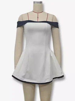 Off-Shoulder Mini Dress Long Sleeves A-Line Sexy Birthday Party Dress For Women 2026