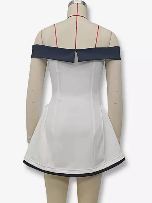 Off-Shoulder Mini Dress Long Sleeves A-Line Sexy Birthday Party Dress For Women 2026