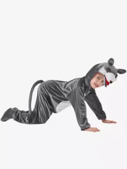 Onesie Pajamas Kigurumi Halloween Animal Kid's Polyester Jumpsuit