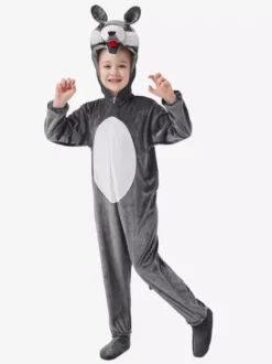 Onesie Pajamas Kigurumi Halloween Animal Kid's Polyester Jumpsuit