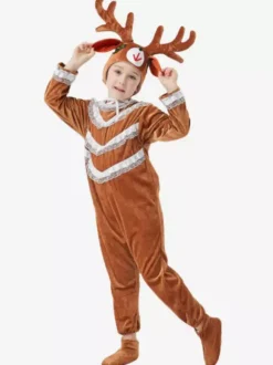 Onesie Pajamas Kigurumi Halloween Animal Kid's Polyester Jumpsuit Hat