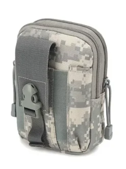 Outdoor Sports Waist Bag Men's Mobile Phone Bag Wearing Belt Running Bag Military Fan Belt Small Waist Bag