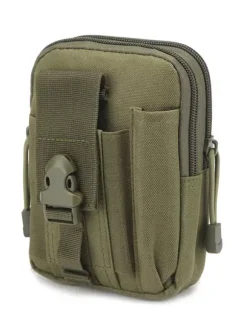 Outdoor Sports Waist Bag Men's Mobile Phone Bag Wearing Belt Running Bag Military Fan Belt Small Waist Bag